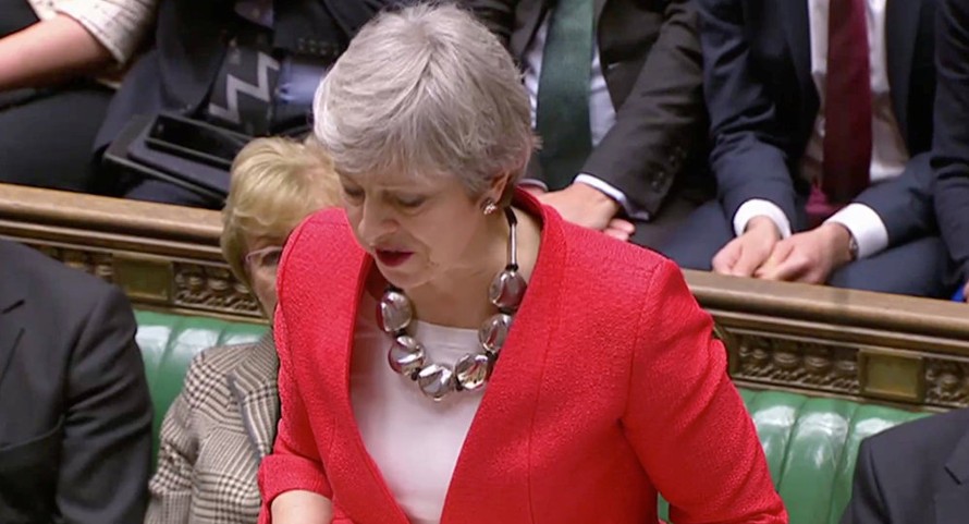 Hạ viện Anh tiếp tục bác bỏ thỏa thuận Brexit của bà May