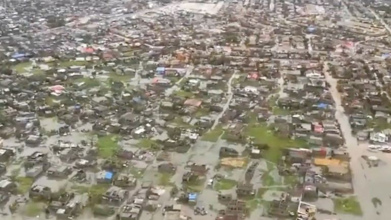 Tổng thống Mozambique: 'Dự kiến 1000 người thiệt mạng do lốc xoáy' 