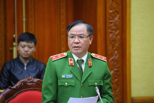 Trung tướng Trần Văn Vệ, Chánh Văn phòng Cơ quan Cảnh sát điều tra, Bộ Công an. Ảnh: NLĐ