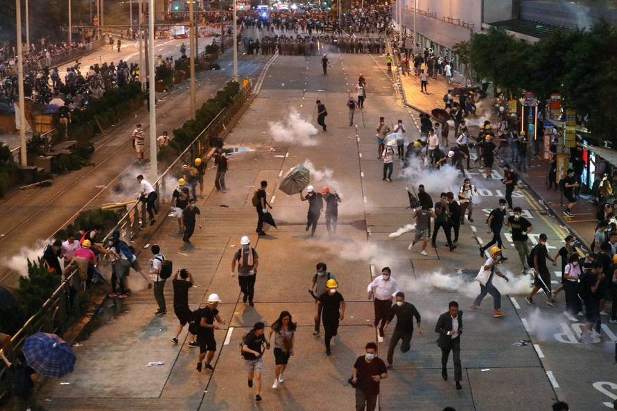 Trung Quốc: Phương Tây đang hỗ trợ làn sóng biểu tình ở Hong Kong
