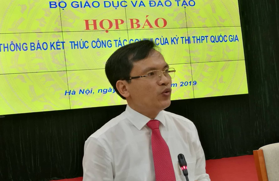 Ông Mai Văn Trinh, Cục trưởng Cục Quản lý kiểm định chất lượng - Bộ GD&ĐT. Ảnh: Dân Việt