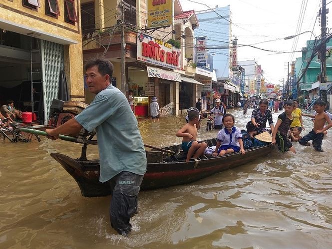 Thời tiết ngày 2/10: Các tỉnh Đồng bằng sông Cửu Long tiếp tục ngập úng