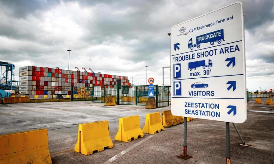 Quy trình an ninh cảng Zeebrugge - 'trạm trung chuyển' container chứa 39 thi thể