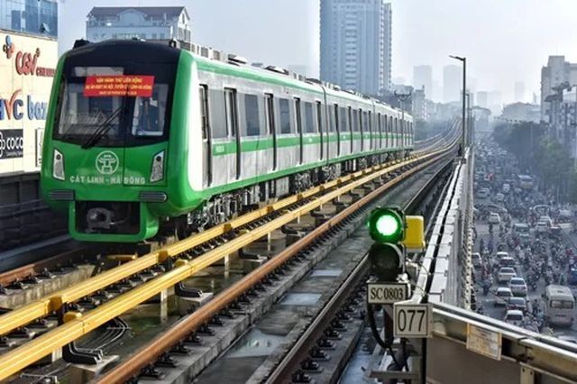 Đường sắt Cát Linh - Hà Đông chạy thử nghiệm toàn tuyến