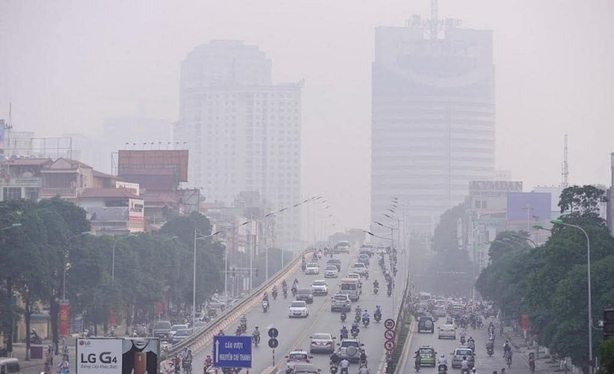 Cảnh báo: Không khí Hà Nội ô nhiễm nhất vào sáng sớm