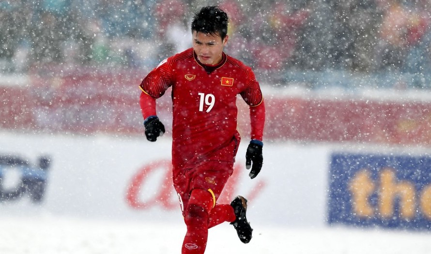 Bàn thắng ‘Cầu vồng trong tuyết’ của Quang Hải là biểu tượng Giải U.23 châu Á