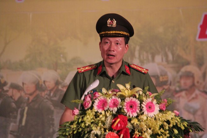Giám đốc Công an tỉnh Đồng Nai, Đại tá Vũ Hồng Văn. Ảnh: Thanh Niên