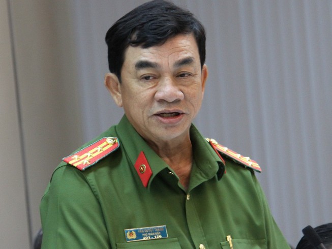 Phó Giám đốc Công an tỉnh Đồng Nai Văn Quyết Thắng. Ảnh: PLO