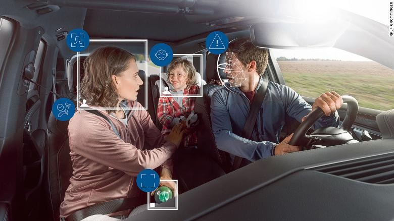 Hệ thống camera giúp tài xế tránh mất tập trung khi lái xe