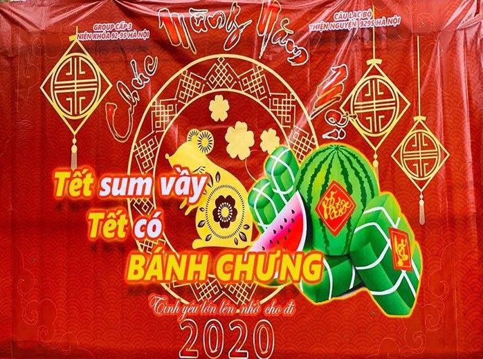 Gần 800 bánh chưng tặng các bệnh nhân ở Hà Nội