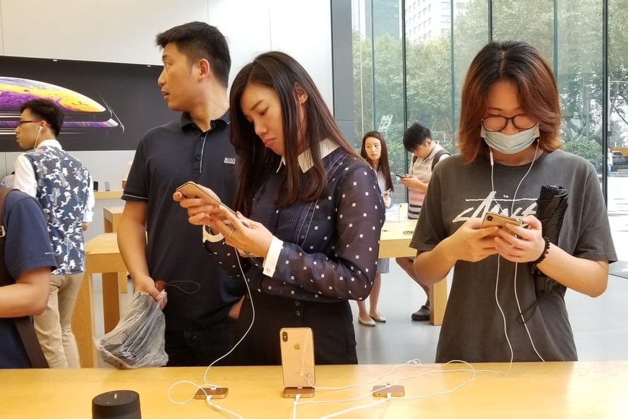 Điện thoại iPhone được 'săn lùng' tại Trung Quốc 