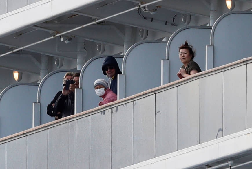 Phát hiện 10 ca nhiễm nCoV mới trên du thuyền tại Nhật Bản