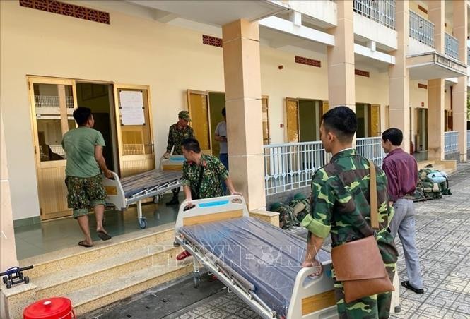 Bệnh viện dã chiến TP HCM chính thức đi vào hoạt động vào ngày mai