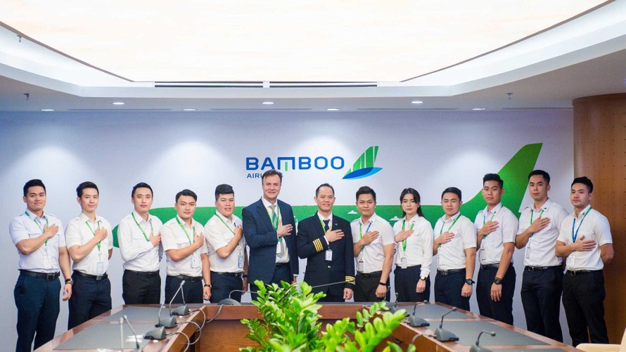 Các phi công tập sự của Bamboo Airways được Hãng tuyển chọn kĩ càng và đào tạo cả trong và ngoài nước.