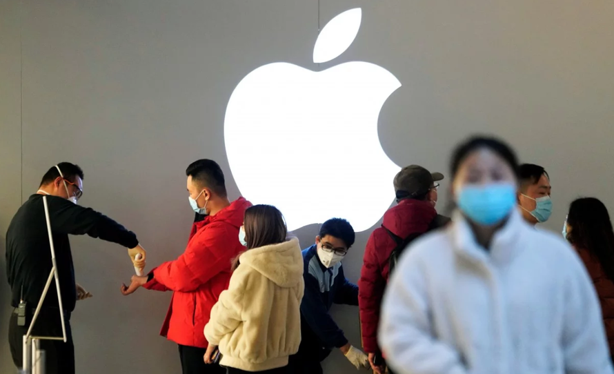 Apple mở cửa các chi nhánh tại Trung Quốc
