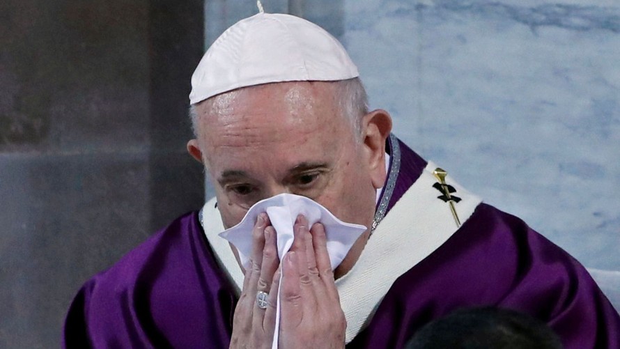 Giáo hoàng Francis hủy bỏ sự kiện do bị 'ốm nhẹ'