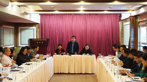 Quang cảnh hội nghị triển khai "Chương trình kích cầu du lịch Quảng Ninh 2020".