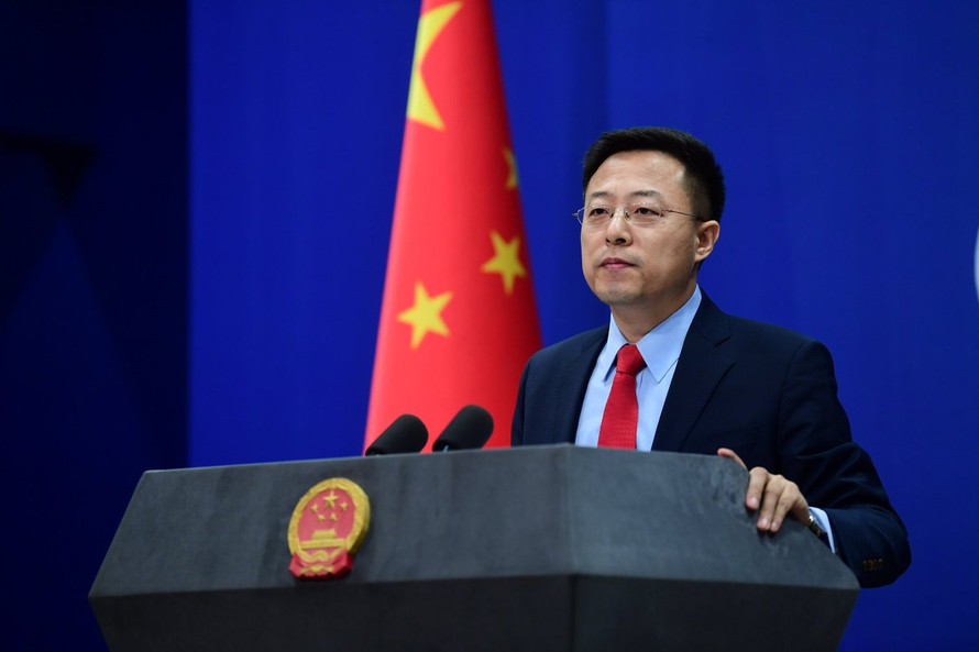 Người phát ngôn Bộ Ngoại giao Trung Quốc Zhao Lijian. 