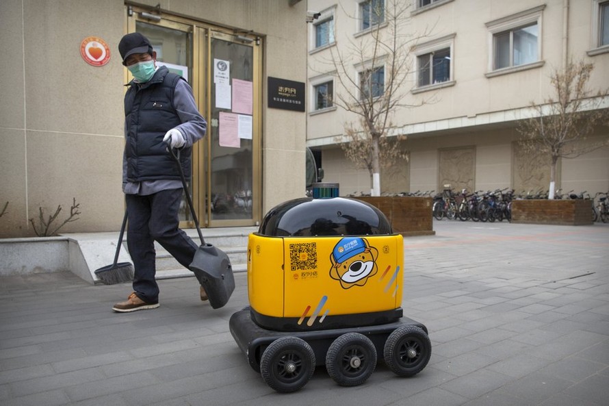 RoboPony là mẫu robot hiện đang được bán chạy tại Trung Quốc. Ảnh: AP