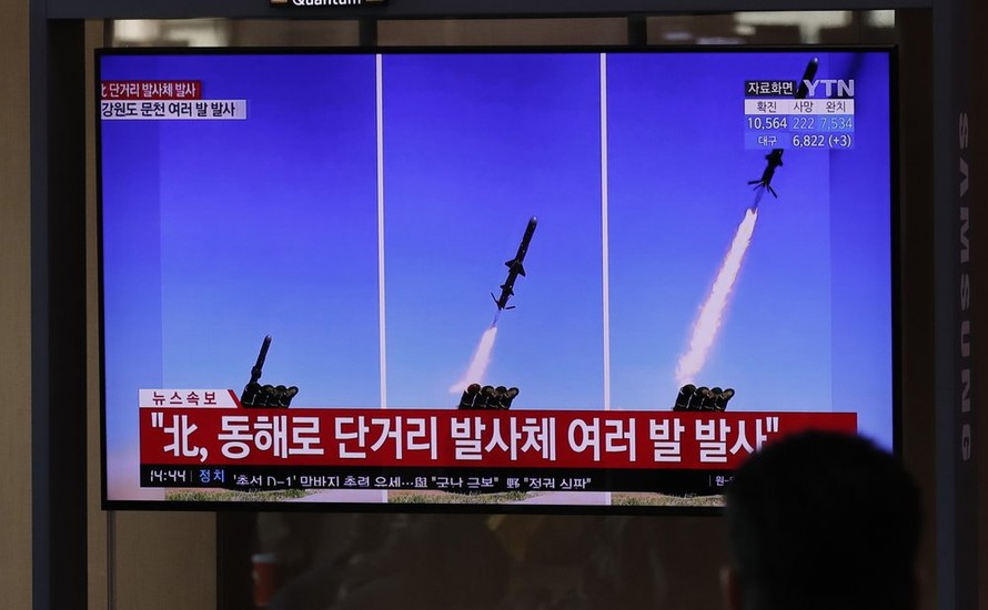 Triều Tiên bắn tên lửa kỷ niệm ngày sinh Chủ tịch Kim Nhật Thành