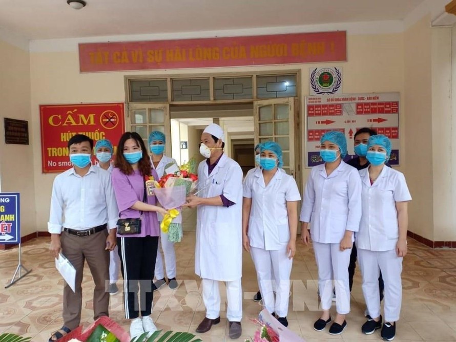 Bệnh nhân 146 xuất viện tại Hà Tĩnh