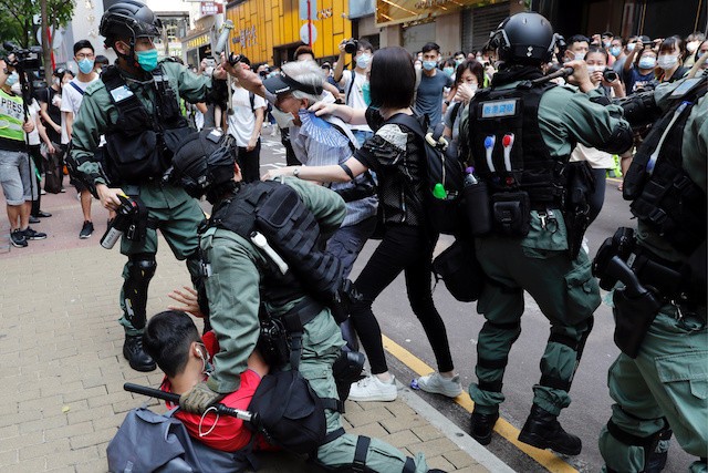 Tình hình Hong Kong căng thẳng trở lại