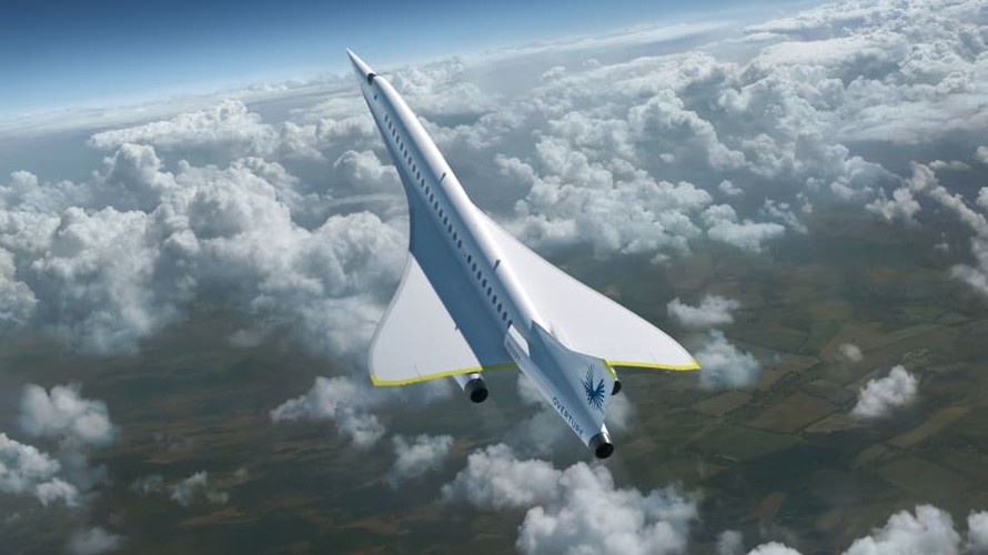 Ra mắt mẫu máy bay phản lực siêu thanh thế hệ mới