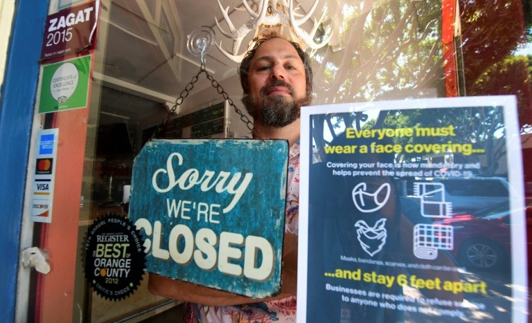 Gabriel Gordon đã phải đóng cửa nhà hàng của mình sau 14 năm hoạt động. Ảnh: AFP