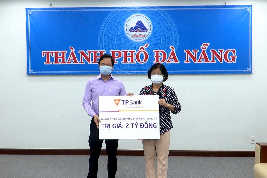 TPBank ủng hộ 2 tỷ đồng tiếp sức cho Đà Nẵng trong cuộc chiến đẩy lùi COVID-19