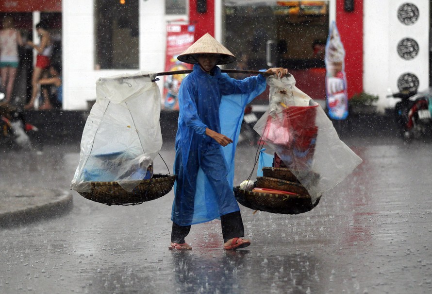 Hà Nội và các tỉnh Bắc Bộ có mưa lớn tới hết tuần