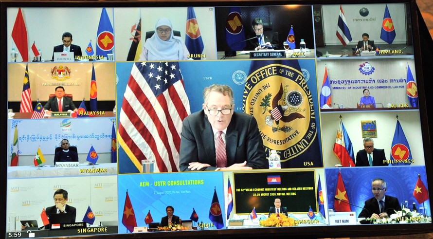 ASEAN - Hoa Kỳ thúc đẩy các giải pháp phục hồi kinh tế sau dịch bệnh