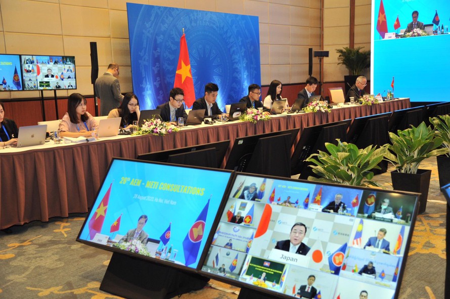 Tham vấn trực tuyến về hợp tác kinh tế ASEAN-Nhật Bản
