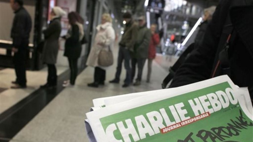 Tạp chí Charlie Hebdo đăng lại các tranh biếm họa về Mohammed