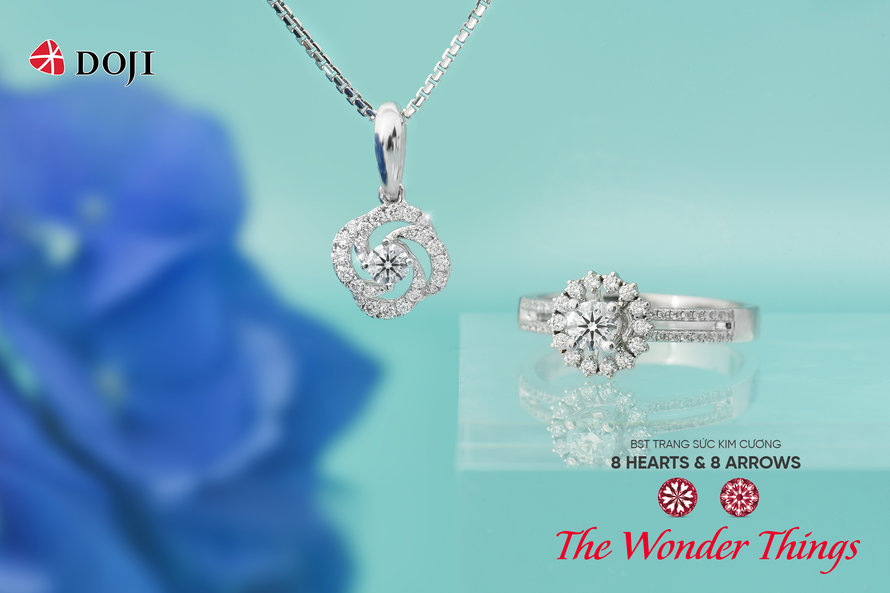 Bộ sưu tập “The Wonder Things” được sáng tạo trên chất liệu kim cương siêu lý tưởng – một trong những kim cương đẳng cấp và lấp lánh nhất