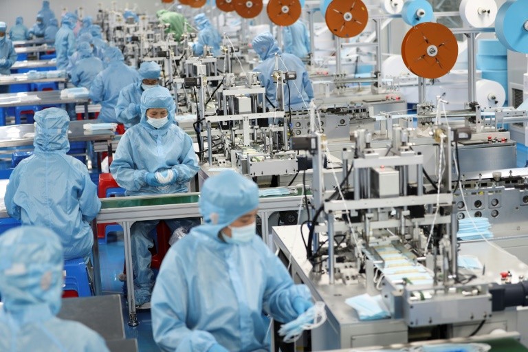 Tăng trưởng sản xuất Trung Quốc suy giảm 