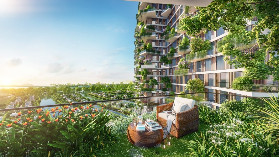 Dự án căn hộ có 400 khu vườn trên cao tại Ecopark