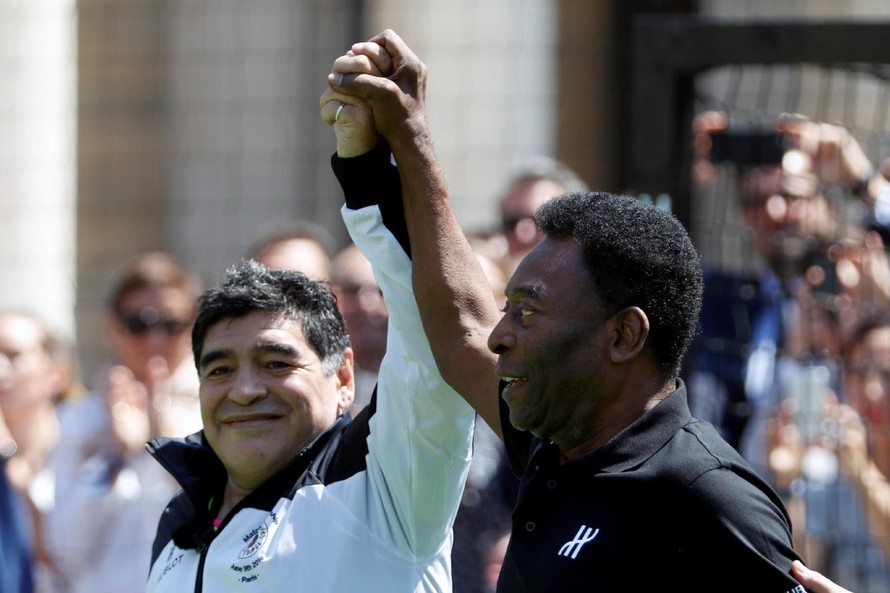Pelé viết tâm thư tri ân Maradona