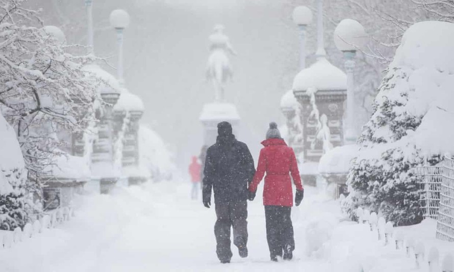 Miền Đông nước Mỹ đón bão tuyết kỷ lục