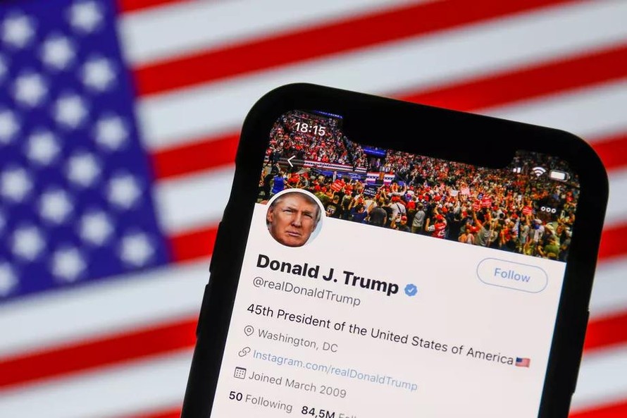 Lệnh cấm ông Trump trên mạng xã hội phát huy tác dụng
