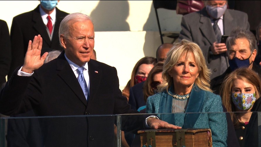 Tổng thống Joe Biden chính thức nhậm chức