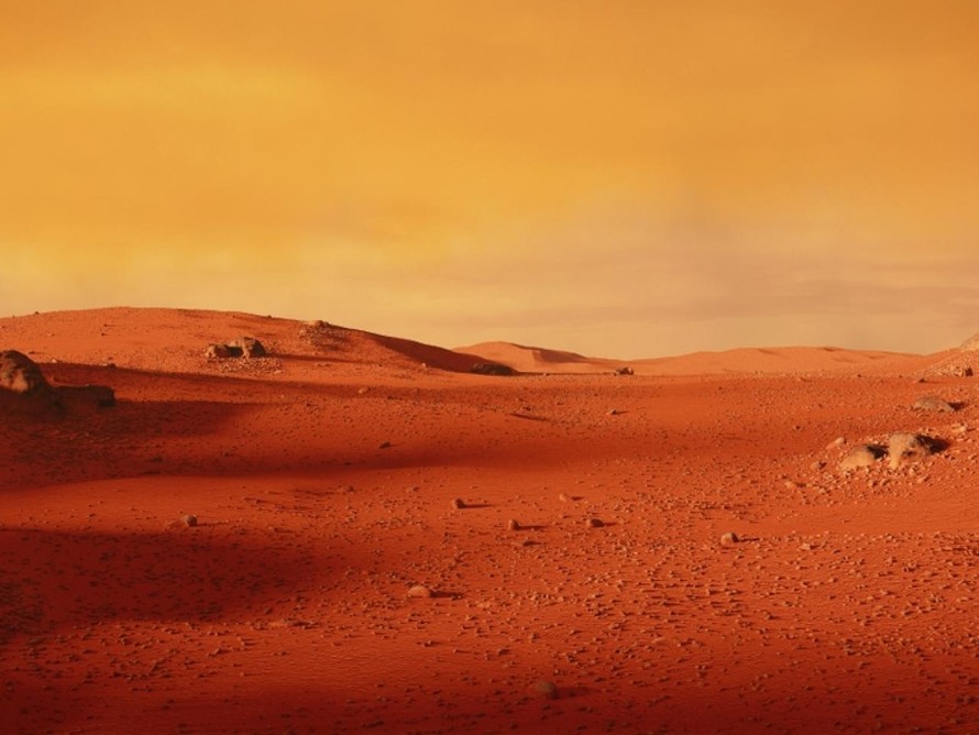 Nước trên sao Hỏa bị chôn vùi dưới bề mặt
