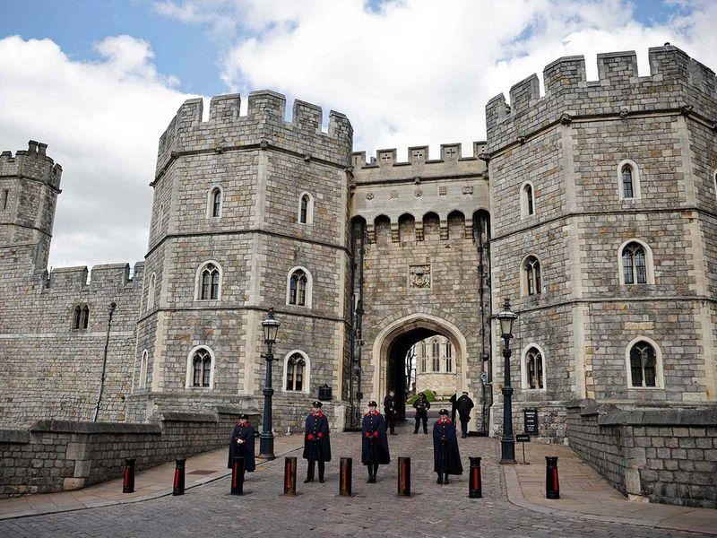 Lâu đài Windsor là nơi tổ chức tang lễ của Hoàng tế Philip. Ảnh: AFP