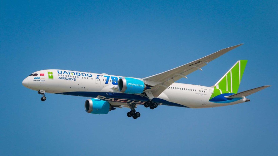 Hành khách có thể trải nghiệm chuyến đi trên dòng máy bay Boeing 7879-9 Dreamliner hiện đại của Bamboo Airways