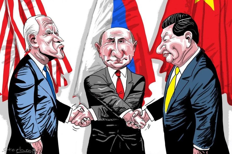 Tam giác quyền lực Mỹ-Nga-Trung khó 'nồng ấm'