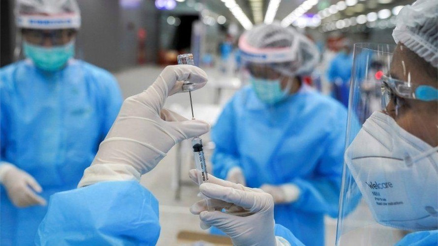 Thái Lan kết hợp vaccine Sinovac và AstraZeneca