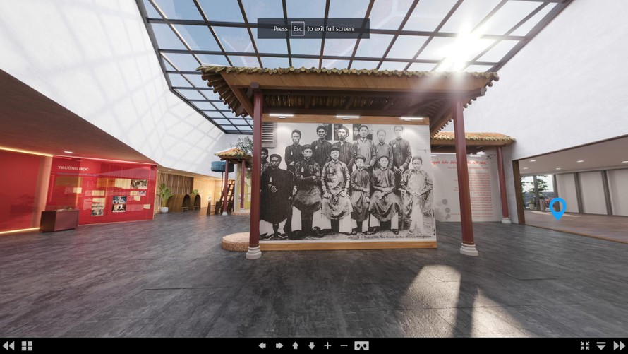 Triển lãm 3D tài liệu lưu trữ 'Giáo dục triều Nguyễn – vang vọng còn lại'