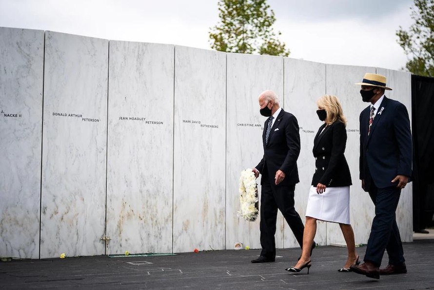 Tổng thống Mỹ tới thăm 3 hiện trường vụ khủng bố 11/9
