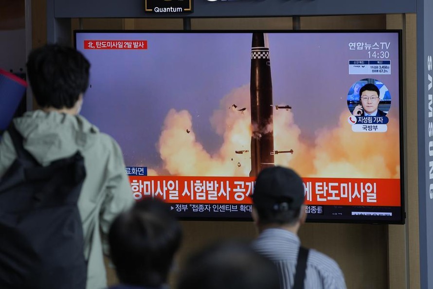 Hàn-Nhật Bản họp khẩn sau khi Triều Tiên phóng tên lửa