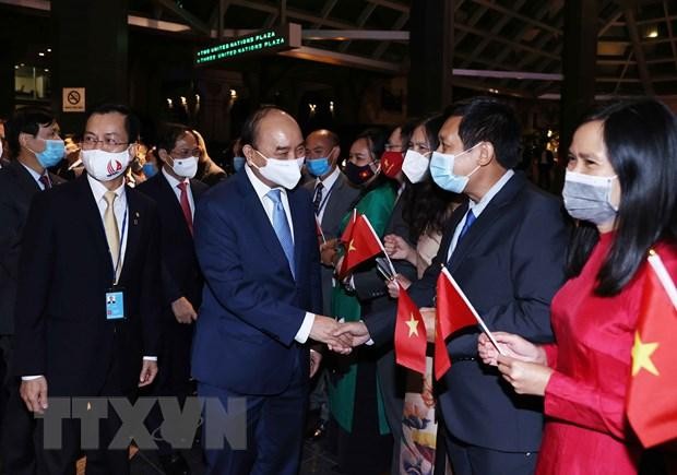 Chủ tịch nước Nguyễn Xuân Phúc gặp mặt kiều bào Việt Nam tại Hoa Kỳ