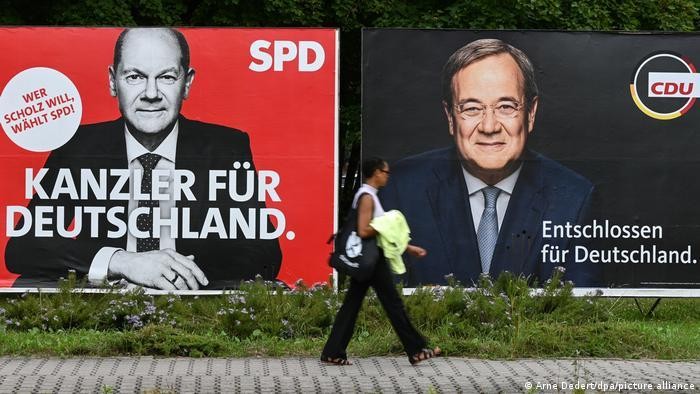 Thế 'tam mã' trong cuộc đua bầu cử tại Đức